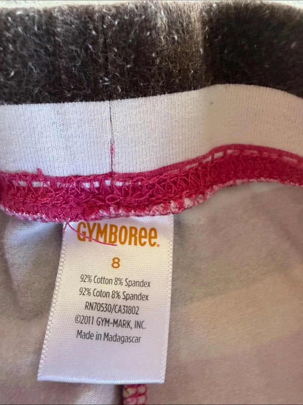 Gymboree Girls' Multicolor Striped Knit Flare Pants